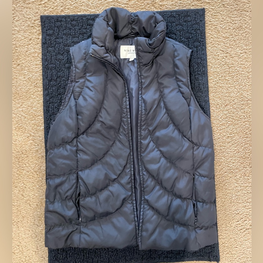 Nine West puffer vest.